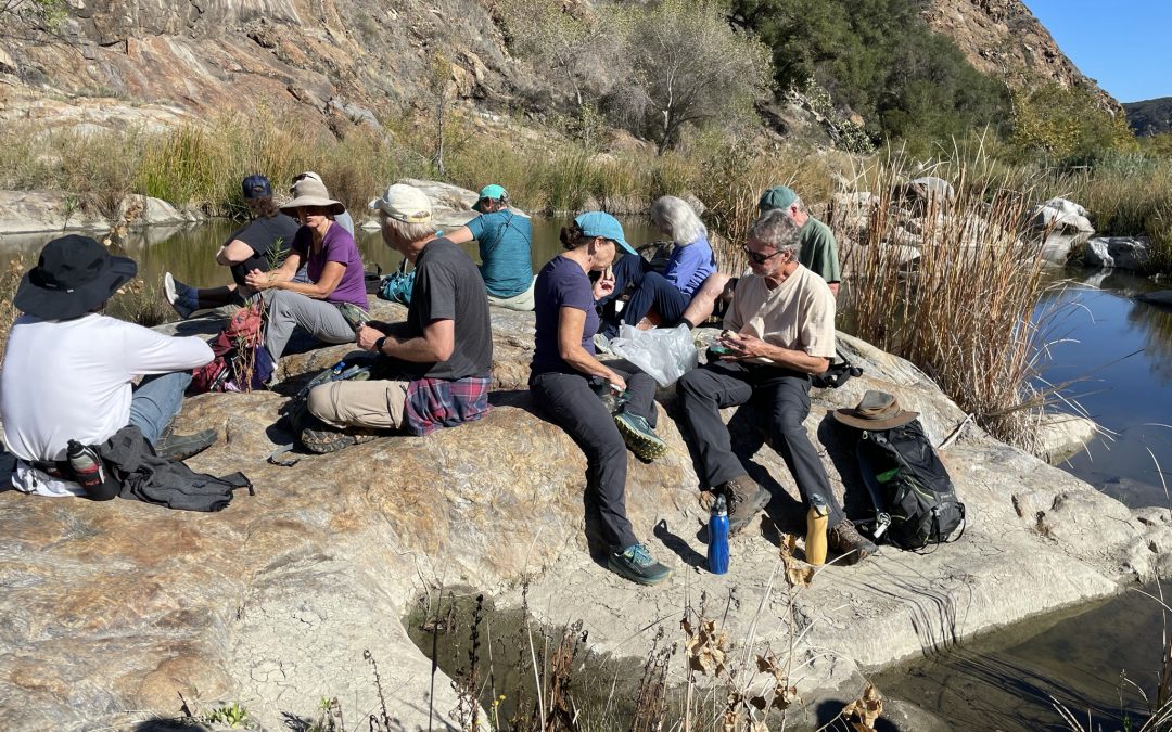 Wonderful Hike on the Santa Margarita Ecological Reserve Nov. 7 2021